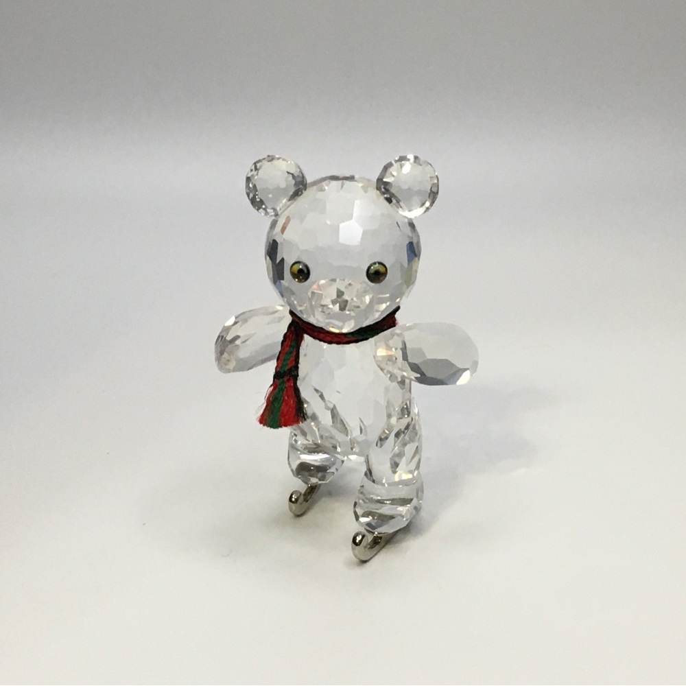 Swarovski Crystal Kris Bear on Skates